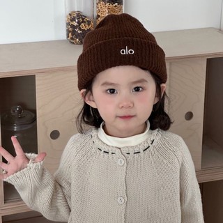 Mũ Ấm Áp Mùa Đông Trẻ Em Cho Bé Trai Và Bé Gái Mũ Đan Có Họa Tiết alo Thêu Thích Hợp Cho Bé 3-10 Tuổi