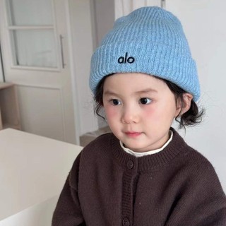Mũ Ấm Áp Mùa Đông Trẻ Em Cho Bé Trai Và Bé Gái Mũ Đan Có Họa Tiết alo Thêu Thích Hợp Cho Bé 3-10 Tuổi