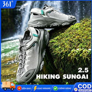 361° Giày Đi Bộ Dưới Nước Nam Cá Trê Lưới Lỗ Thoáng Khí Chống Trơn Săn Cá Đi Bộ Đường Dài Mùa Hè