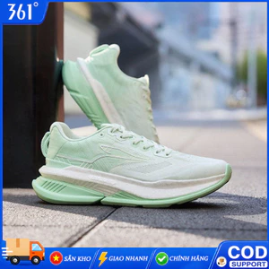 361°【10km】Giày Chạy Bộ Nam Fierce 6 Mới 2026 Đế Ổn Định Chống Lật Giảm Sốc Lưới Thoáng Khí Chạy Chậm