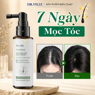 DR.ville Xịt Mọc Tóc Serum Dưỡng Tóc Kích Mọc Tóc Sịt Mọc Tóc Nhanh Kích Thích Mọc Tóc 50ML