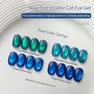 ANNIES Sơn móng tay Keo dán Cat Eye Blue Series