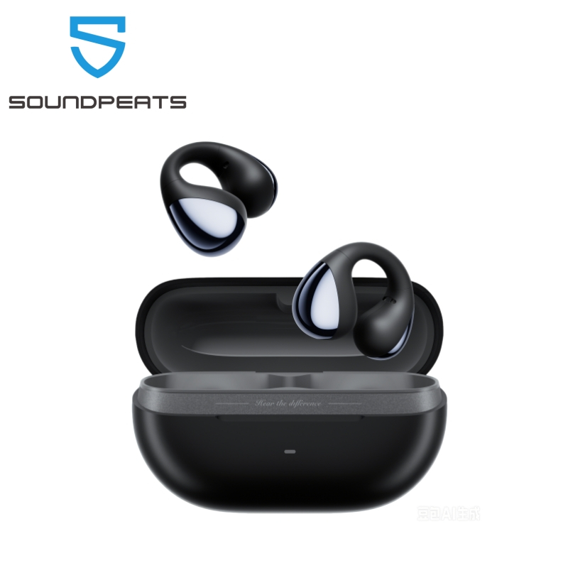 SOUNDPEATS Arc Open Ear Clip Tai nghe Bluetooth 6.0, 48H Tổng thời gian chơi Tai nghe thể thao IPX5 Chống nước ENC Cuộc gọi rõ ràng Tai nghe chơi game có độ trễ thấp
