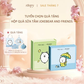 Roopy Dưỡng Ẩm Tự Tẩy Rửa Gấu Sữa Tắm Axit Amino Dưỡng Ẩm Đôi Hương Thơm Lâu Dài Kem Tắm Rửa Hộp Bảo Vệ