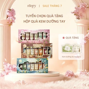 Roopy Hộp quà hợp tác giới hạn Gấu Bơ / Sanrio | Hương thơm pha chế riêng từ thành phần tự nhiên | Bộ sưu tập dưỡng da tay và móng thơm | Quà tặng sinh nhật / Valentine / 8/3 / Lễ Tết / Tốt nghiệp dành cho cả nam và nữ