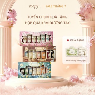 [Hộp quà cao cấp] Roopy Hộp quà hợp tác giới hạn Gấu Bơ / Sanrio | Hương thơm pha chế riêng từ thành phần tự nhiên | Bộ sưu tập dưỡng da tay và móng thơm | Quà tặng sinh nhật / Valentine / 8/3 / Lễ Tết / Tốt nghiệp dành cho cả nam và nữ