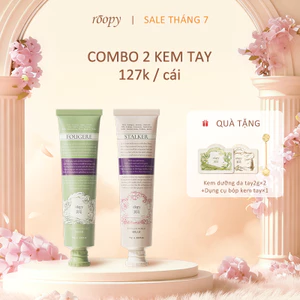 ROOPY Kem dưỡng da tay và móng hương thảo mộc | Hương thơm ba tầng, thẩm thấu nhẹ nhàng không nhờn dính | Thành phần thảo mộc tự nhiên, dưỡng ẩm sâu cho đôi tay