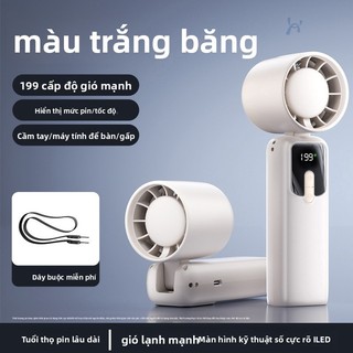 Màn hình kỹ thuật số USB 100 tốc độ Gấp tốc độ cao Pháo không khí nhỏ Turbo Bán chạy Quạt cầm tay Mini cầm tay hàng loạt