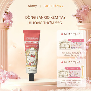 Roopy × Sanrio Kem dưỡng da tay và móng hương nước hoa phiên bản hợp tác  55g, chứa dầu hạt mỡ / dầu ô liu, công thức 3 tầng hương pha chế riêng, dưỡng ẩm mềm mịn – Quà tặng sinh nhật / Valentine / 8/3 / Tốt nghiệp / Lễ Tết