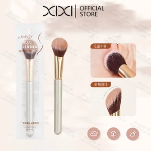 Bàn chải đường viền góc JONBOS, Bàn chải má hồng, Bàn chải nổi bật, Bàn chải trang điểm mặt đa chức năng, Dụng cụ làm đẹp cho người mới bắt đầu