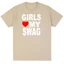 Love My Hợp Thời Trang Vui Vẻ Retro Nam Thời Trang Hàng Đầu Phổ Biến Cotton Nguyên Chất Thoải Mái Áo Thun