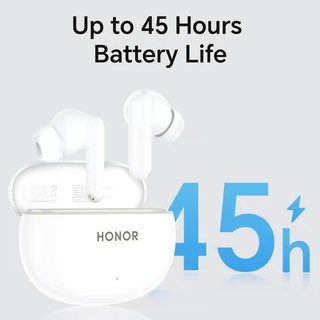 Tai nghe HONOR S2 Tai nghe Tai nghe Bluetooth 5.4 không dây Tai nghe 42dB Khử tiếng ồn chủ động 45H Tuổi thọ pin IP54 Tai nghe