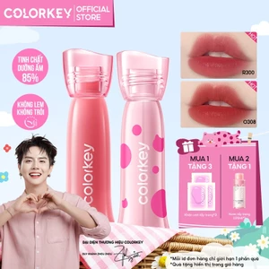 Son COLORKEY Watery Tint, Lì Mịn Nhẹ Môi, Không Dính, Lâu Trôi, Dưỡng Ẩm 2.5g