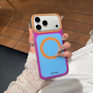 Ốp điện thoại từ tính màu IMD tương phản sang trọng phù hợp cho iPhone 13 14 15 16 17 Pro Max bao gồm tất cả vỏ silicon chống rơi