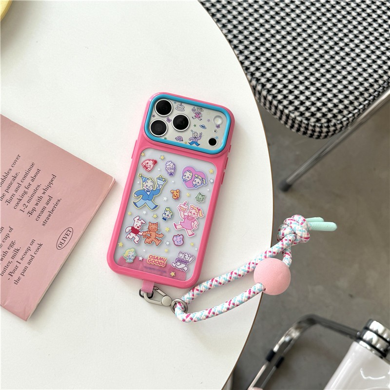 IPhone 17 Pro Max Họa tiết nhân vật hoạt hình Chất liệu TPU Vỏ điện thoại xử lý IMD