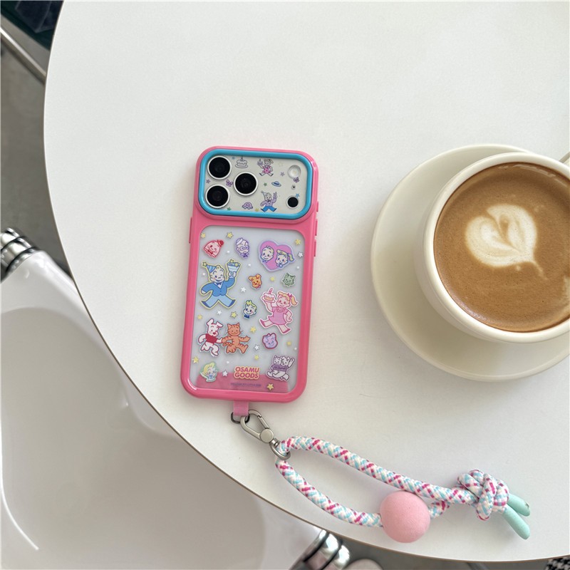 IPhone 17 Pro Max Họa tiết nhân vật hoạt hình Chất liệu TPU Vỏ điện thoại xử lý IMD