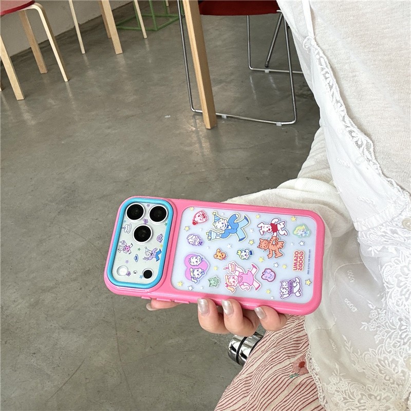 IPhone 17 Pro Max Họa tiết nhân vật hoạt hình Chất liệu TPU Vỏ điện thoại xử lý IMD
