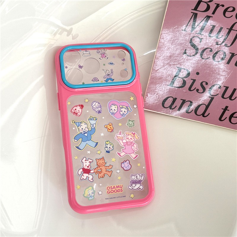 IPhone 17 Pro Max Họa tiết nhân vật hoạt hình Chất liệu TPU Vỏ điện thoại xử lý IMD