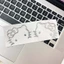 Nhãn dán bạc Hello Kitty dễ thương, Nhãn dán ngoại vi Kitty đáng yêu phong cách hoạt hình cho điện thoại di động và máy tính xách tay, Nhãn dán PVC trên ô tô dành cho sinh viên, Nhãn dán chai nước