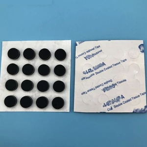 Đường kính 4,5mm - 99mm Tròn Tự Dính Mặt Sau Cao Su Silicon Miếng Lót Nội Thất Chân Tủ Đệm Chân Miếng Đệm Chống Trơn Trượt Sàn Bảo Vệ Giảm Sốc Độ Dày 1.5-5mm