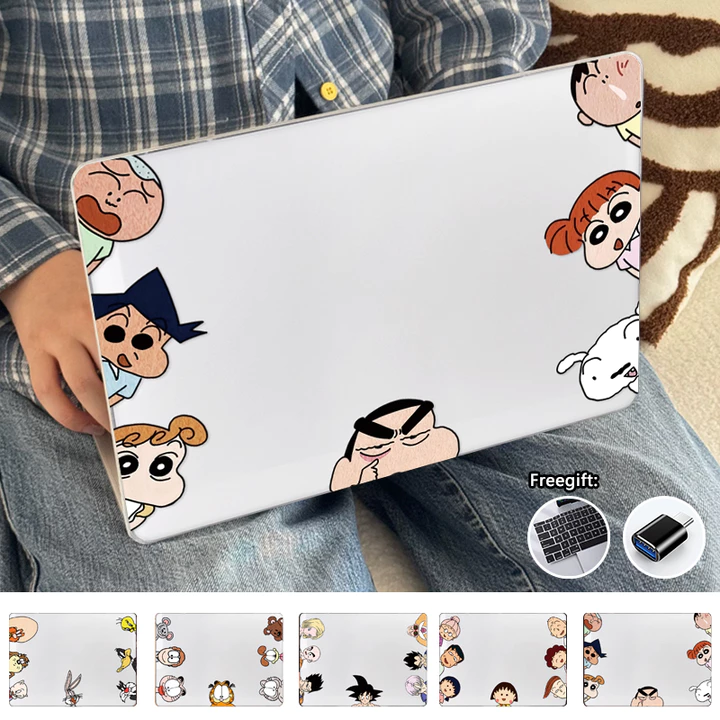 2026 Mới Hoạt Hình Dễ Thương In Hình Dành Cho Macbook Neo 13 Inch A3404 Air M5 13 Inch A3449 M4 A3240 M3 A3113 Pro M5 A3434 A3426 Air 15 Inch M5 A34448 M4 A3241 Air Pro M1 M2 A2337 A2338