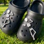 Phong Cách Dễ Thương Họa Tiết Giày Quyến Rũ 10 Chiếc Unisex Sandal Trang Trí Nút DIY Phụ Kiện Giày Bộ