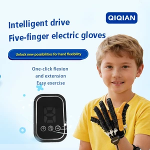 Găng tay Robot phục hồi chức năng tay bằng khí nén | Thiết bị huấn luyện uốn & mở rộng ngón tay | Bài tập trị liệu áp suất không khí có thể điều chỉnh để phục hồi đột quỵ & di động tay