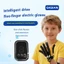 Găng tay Robot phục hồi chức năng tay bằng khí nén | Thiết bị huấn luyện uốn & mở rộng ngón tay | Bài tập trị liệu áp suất không khí có thể điều chỉnh để phục hồi đột quỵ & di động tay