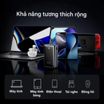 Vention Sạc dự phòng có sạc nhanh 65W -20000mAh, PD 3 chiều, QC 4.0, Dây Cáp Tích Hợp, Màn Hình LED, 3 cổng sạc, Nhanh Cho Laptop/Máy Tính Xách Tay/phone 17/16/15/14/13/12/11, samsung, xiaomi, Được Mang Lên Máy Bay, Hàng Chính Hãng, BH 12 tháng — ảnh 4