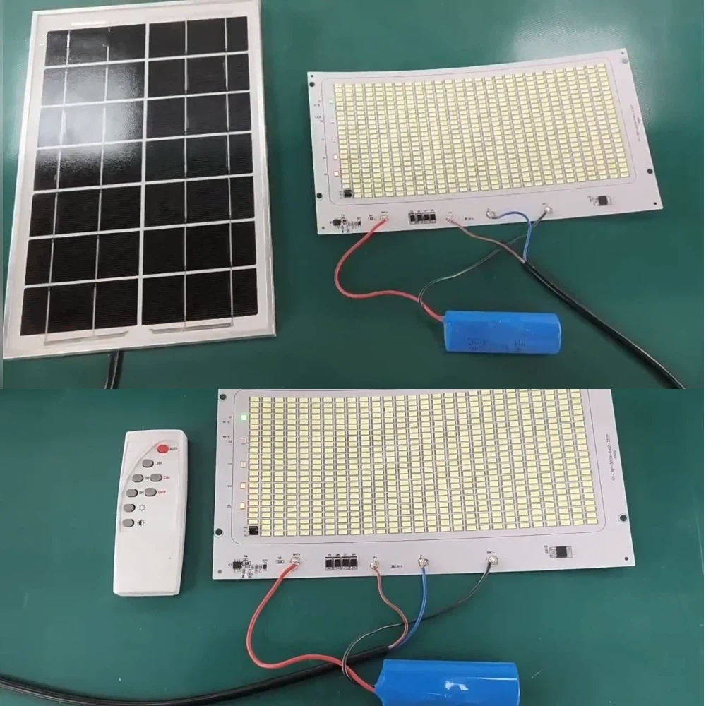 [Vận chuyển nhanh] Bảng đèn LED SIMPLEAID 1 chiếc, Bảng điều khiển nguồn sáng trắng độ sáng cao, SMD5730 25 / 40 / 60 / 100 / 250W với bộ điều khiển từ xa Đèn pha điều khiển từ xa