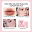 Quà tặng ngày lễ tình nhân Mooekiss, hộp quà trang điểm, đĩa nâng da, phấn má hồng, phấn mắt, phấn, bùn môi, son môi, son môi, bộ trang điểm, 4 miếng