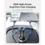 ORICO 65W Mini Xe Sạc PD QC PPS Sạc Nhanh USB A USB C Cổng Kép Sạc Điện Thoại Ô Tô 12-24V Cho iPhone Android Máy Tính Bảng Xe Tải Thuốc Lá Ô Tô Sạc PM-65-1A1C