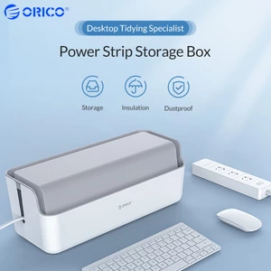 Hộp Quản Lý Cáp ORICO Dải Nguồn Lớn Hộp Bảo Quản Dây Sắp Xếp Có Điện Thoại Giá Đỡ Máy Tính Bảng Chống Bụi Ổ Cắm Dây Hider Cho Bàn Văn Phòng Phòng Phòng Ngủ Tủ Quần Áo