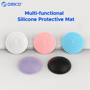 Tấm lót cản cửa chống va chạm ORICO Silicone 3M Thảm bảo vệ tường chống sốc tự dính
