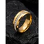 Nhẫn Thép Không Gỉ Cho Nam Nữ Vàng Bạc Đen Zircon Trang Sức Thời Trang Cặp Đôi Nhẫn Cưới Ban Nhạc Hứa Nhẫn Tặng Cho Nàng Có Thể Điều Chỉnh Kích Thước 6-12 Phụ Kiện Hợp Thời Trang 316L Ste