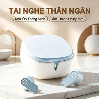 X22 Tai Nghe Chuôi Ngắn Mới Nhất [3 Quà tặng] 1 Nhãn dán hoạt hình+1 Bao tay chơi game+1 Dây buộc, Âm thanh nổi HiFi, Màn hình kỹ thuật số thông minh, Chống nước iPX5, Micro tích hợp,