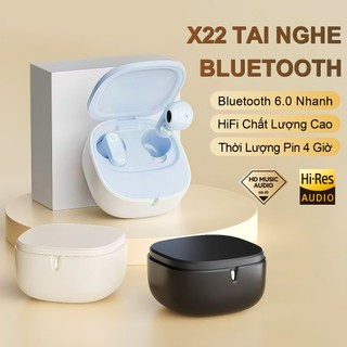 X22 Tai Nghe Chuôi Ngắn Mới Nhất [3 Quà tặng] 1 Nhãn dán hoạt hình+1 Bao tay chơi game+1 Dây buộc, Âm thanh nổi HiFi, Màn hình kỹ thuật số thông minh, Chống nước iPX5, Micro tích hợp,