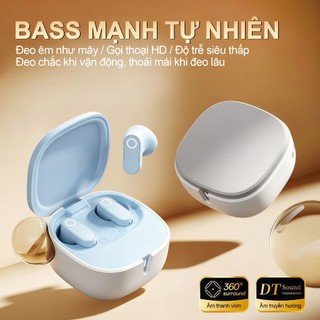 X22 Tai Nghe Chuôi Ngắn Mới Nhất [3 Quà tặng] 1 Nhãn dán hoạt hình+1 Bao tay chơi game+1 Dây buộc, Âm thanh nổi HiFi, Màn hình kỹ thuật số thông minh, Chống nước iPX5, Micro tích hợp,