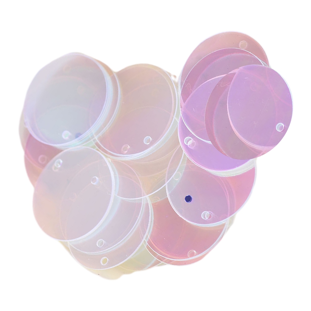 85 Miếng 20 Mm Phẳng Tròn Rời Kim Sa Lấp Lánh DIY Trang Trí Phụ Kiện Bộ Đính Quần Áo Đan Thủ Công Đám Cưới