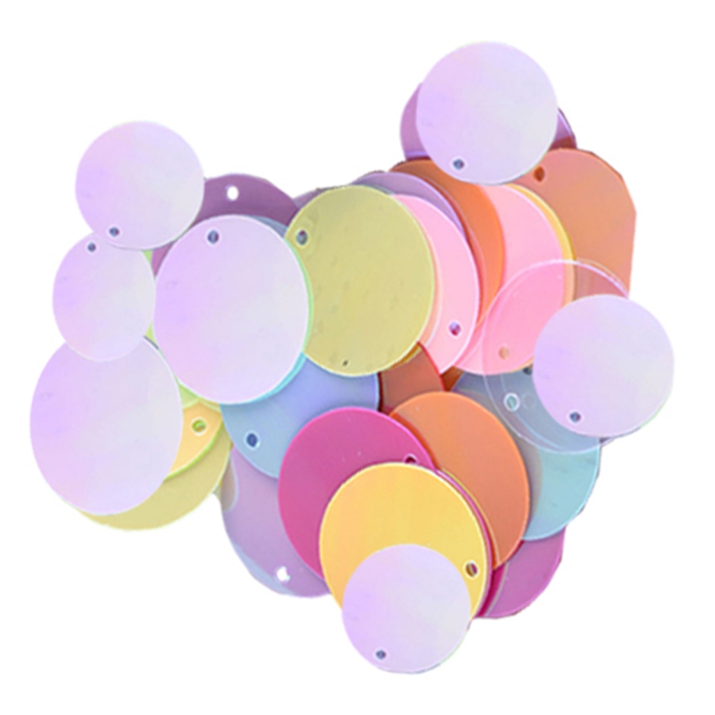 85 Miếng 20 Mm Phẳng Tròn Rời Kim Sa Lấp Lánh DIY Trang Trí Phụ Kiện Bộ Đính Quần Áo Đan Thủ Công Đám Cưới