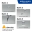 Đèn LED Âm Trần Downlight 3 Màu 7W 10W 15W WELLMAX, Đổi Màu Đèn Trần Phòng Chống Ẩm IP54 100-240V