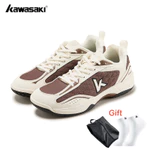 Kawasaki Pickleball Giày Cầu Lông Gấu Trúc B3327 & A3307 Nữ Và Nam Huấn Luyện Chuyên Nghiệp Chống Trơn Trượt Bền Chống Sốc Giày Thể Thao Retro — ảnh 5
