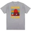 GuessIII teppanyaki thất bại chết người D20 retro hoàng hôn unisex 100% cotton top