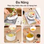 【Giá thấp lịch sử toàn shop】JEETEE Bộ Chảo Chiên Mini 16cm & Nồi Sữa 16cm Kèm Xửng Hấp Chống Dính Dùng Cho Bếp Từ, Bếp Gas