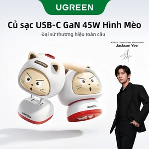 【Jackson Yee's Pick】Bộ sạc UGREEN 45W Bộ sạc nhanh vui nhộn cho iPhone 17 16 15 Pro Max