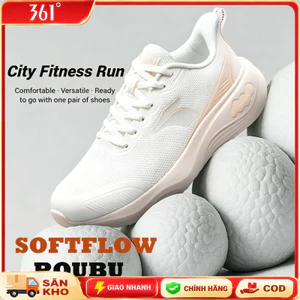 361° Giày Thể Thao Nữ Mới 2026 Lưới Thoáng 500 Lỗ Nhẹ 218g Giảm Sốc Nhảy Dây Tập Gym Đi Bộ