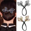 Thời Trang Zircon Con Công Tóc Bun Thanh Lịch Tóc Xoắn Dụng Cụ Dụng Cụ Tóc Phụ Kiện Tóc Cho Nữ