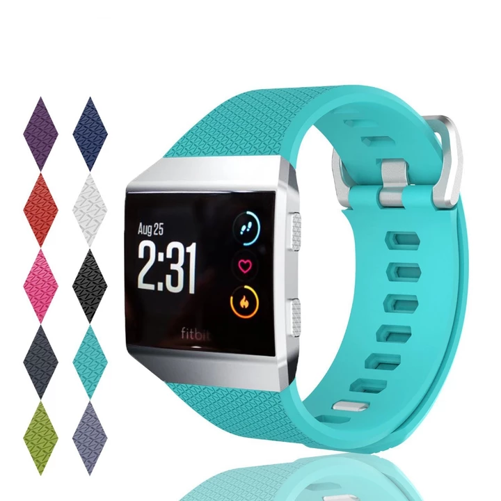 Dây đeo tương thích với Đồng hồ thông minh Fitbit Ionic, Dây đeo thể thao thay thế đồng hồ cho Đồng hồ thông minh Fitbit Ionic (Không bao gồm đồng hồ)