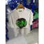 Unisex Vintage Washed Splash Áo thun ngắn tay đau khổ có in chữ "SN Can You Feel It"