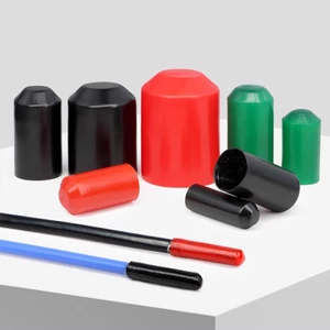 Đường kính 8 ~ 50mm Heat Shrink End Seal Cap Keo dán lót Cách nhiệt Dây bọc chống thấm nước Bảo vệ Vỏ bọc dưới cáp